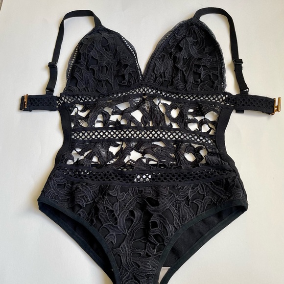 Missguided Other - Misguided black one piece swimsuit.